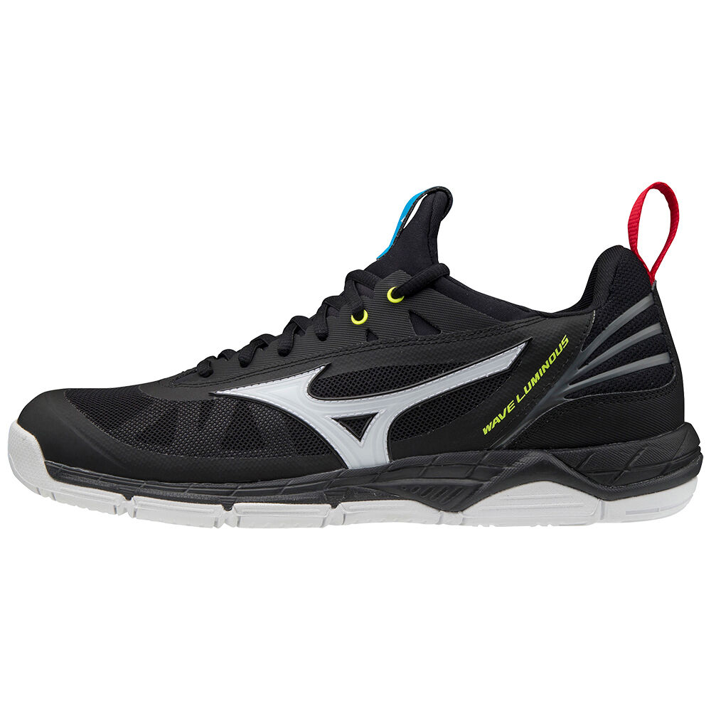 Scarpe Pallavolo Mizuno Wave Luminous Uomo - Nere/Bianche/Gialle - 38156-IVEQ